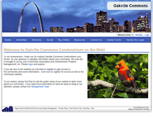 Tablet Screenshot of oakvillecommons.org